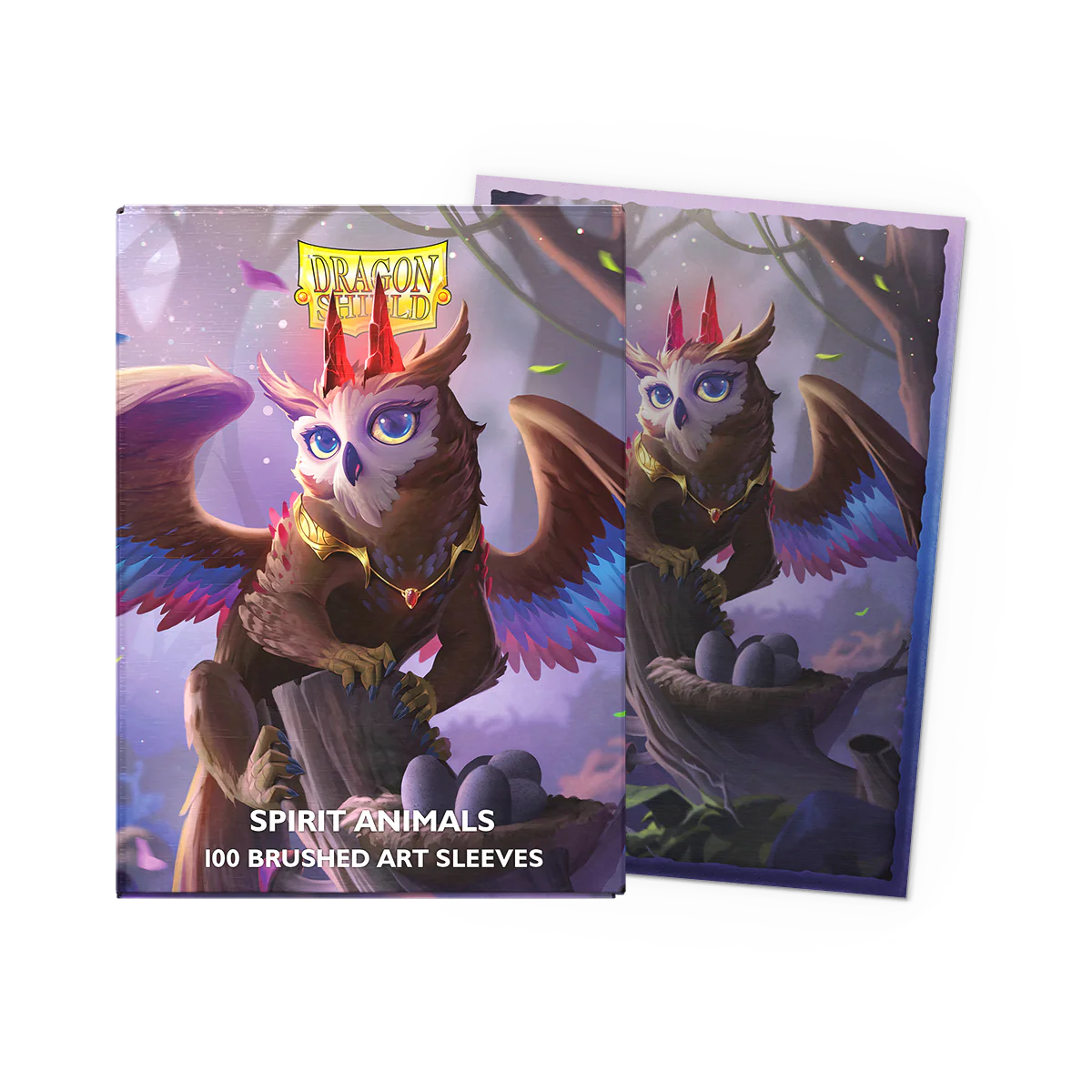 Dragon Shield Matte Brushed Art - The Dragowlis (100)