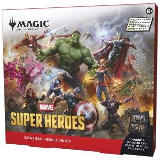 Magic The Gathering: Marvel Super Heroes Scene Box - Heroes United