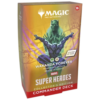 Magic The Gathering: Marvel Super Heroes Collector's Commander Deck - Wakanda Forever