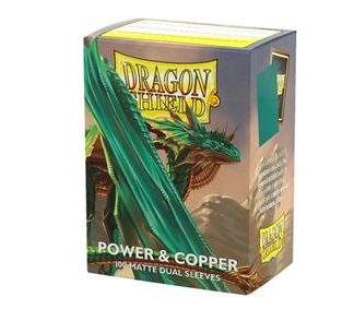 Dragon Shield Matte Dual Power and Copper (100)
