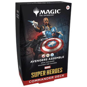Magic The Gathering: Marvel Super Heroes Commander Deck - Avengers Assemble